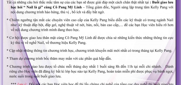 Bạn biết gì về Nghề Nail hay Nghề Làm Móng