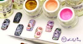 Nghệ thuật vẽ cọ bản cao cấp bằng Gel