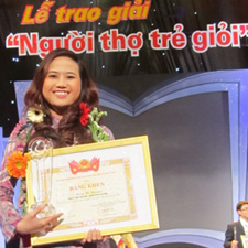 Ms My Nguyen – Best Young Worker Award.