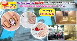KHU LƯU TRÚ KHAI GIẢNG KHÓA MỚI NGÀY 23/07/2018