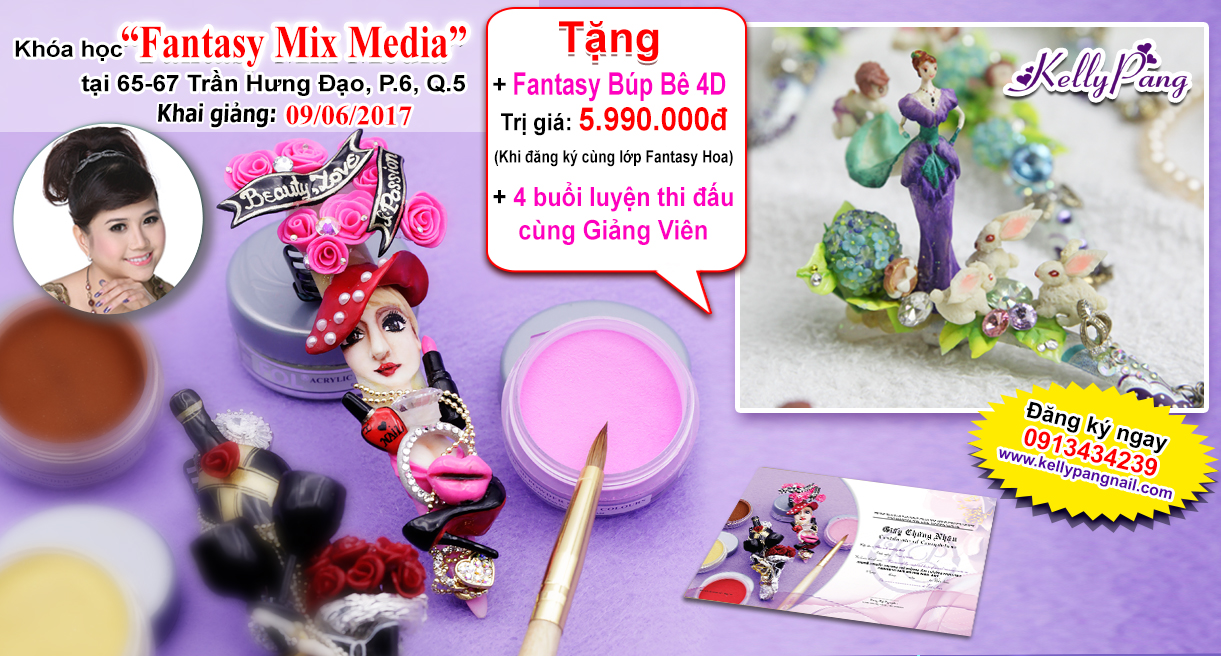 NGHỆ THUẬT VẼ NỔI – FANTASY MIX MEDIA FANTASY MIX MEDIA