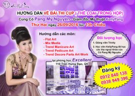 Học “Lớp Hướng Dẫn Vẽ Bài Thi CUP (Thể Loại Trong Hộp)” Cùng Cô Pang Mỹ Nguyên