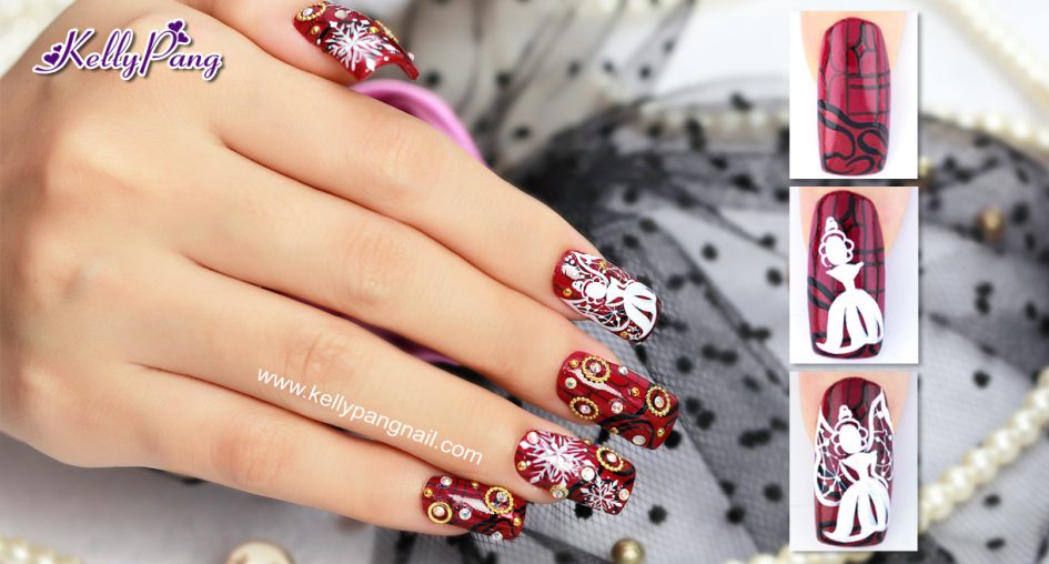 Cách Vẽ Mẫu Nail Nữ Hoàng Tuyết Cách Vẽ Mẫu Nail Nữ Hoàng Tuyết