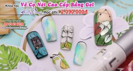 Nghệ thuật vẽ cọ nét cao cấp bằng Gel