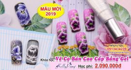 Nghệ thuật vẽ cọ bản cao cấp bằng Gel
