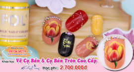 Nghệ thuật vẽ cọ bản và vẽ cọ bản tròn cao cấp