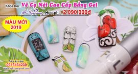 Nghệ thuật vẽ cọ nét cao cấp bằng Gel