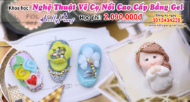 Nghệ thuật vẽ cọ nổi cao cấp bằng Gel