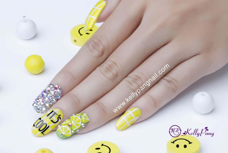 Cách Vẽ Mẫu Nail Giải Nhiệt Ngày Hè