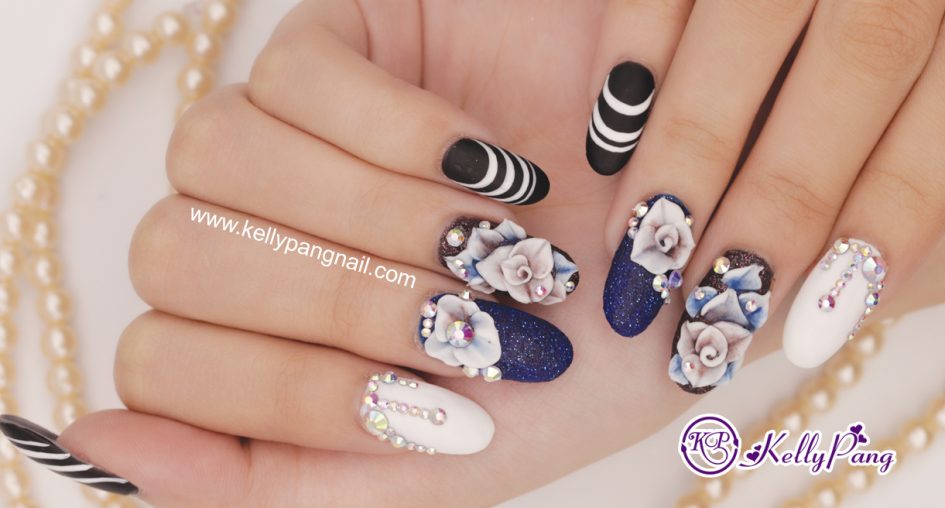 Cách Vẽ Mẫu Nail Hoa Linh Lan