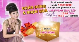 Trò chơi 3 bước tại Livestream vẽ móng cùng cô Pang Mỹ Nguyên