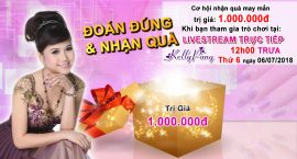 Trò chơi 3 bước tại Livestream vẽ móng cùng cô Pang Mỹ Nguyên