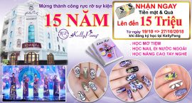 Học Phí Siêu Ưu Đãi mừng sự thành công rực rỡ tại sự kiện 15 năm “Đẳng Cấp Nghệ Thuật Nail”