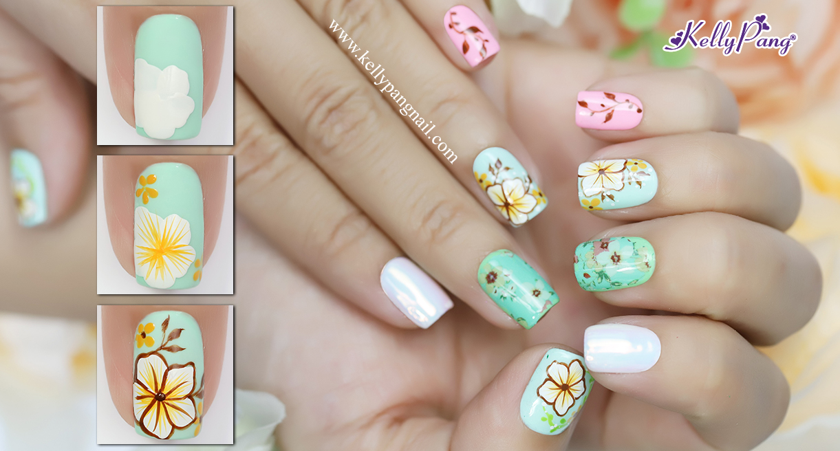 hoa pastel