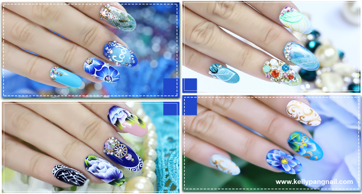 mau-nail-xanh-3