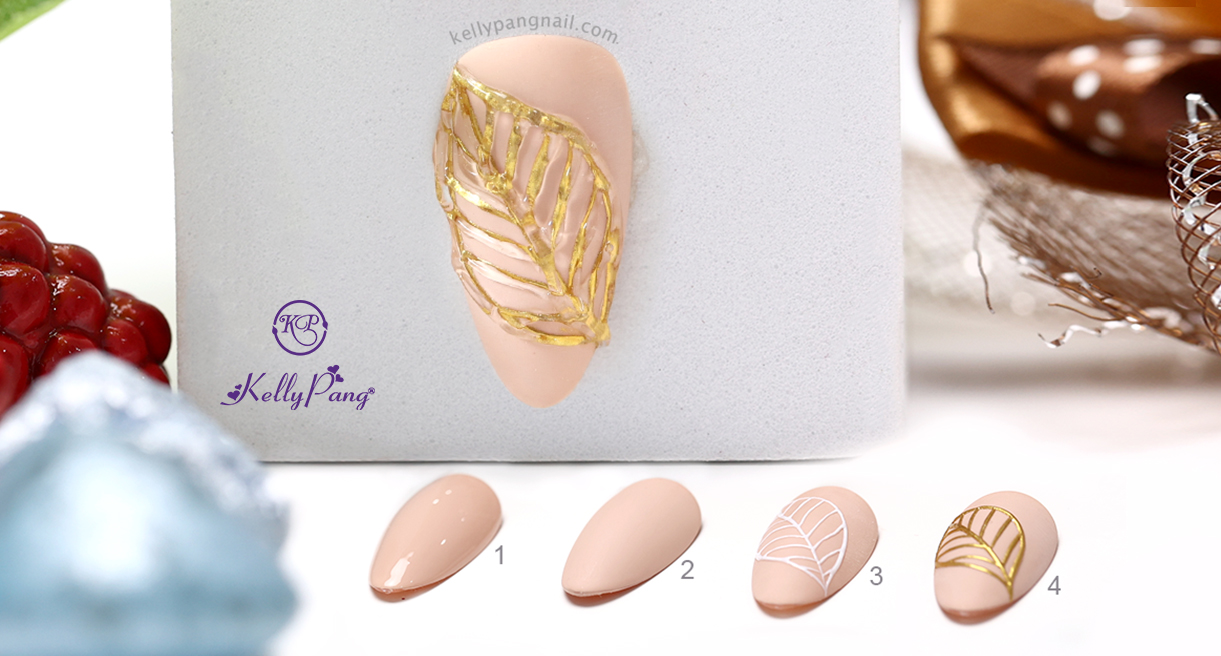 nail chiếc lá