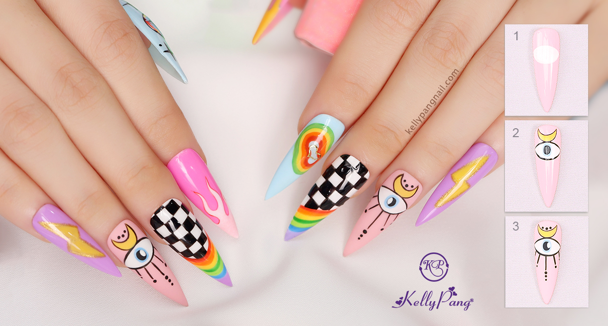 nail giọt lệ