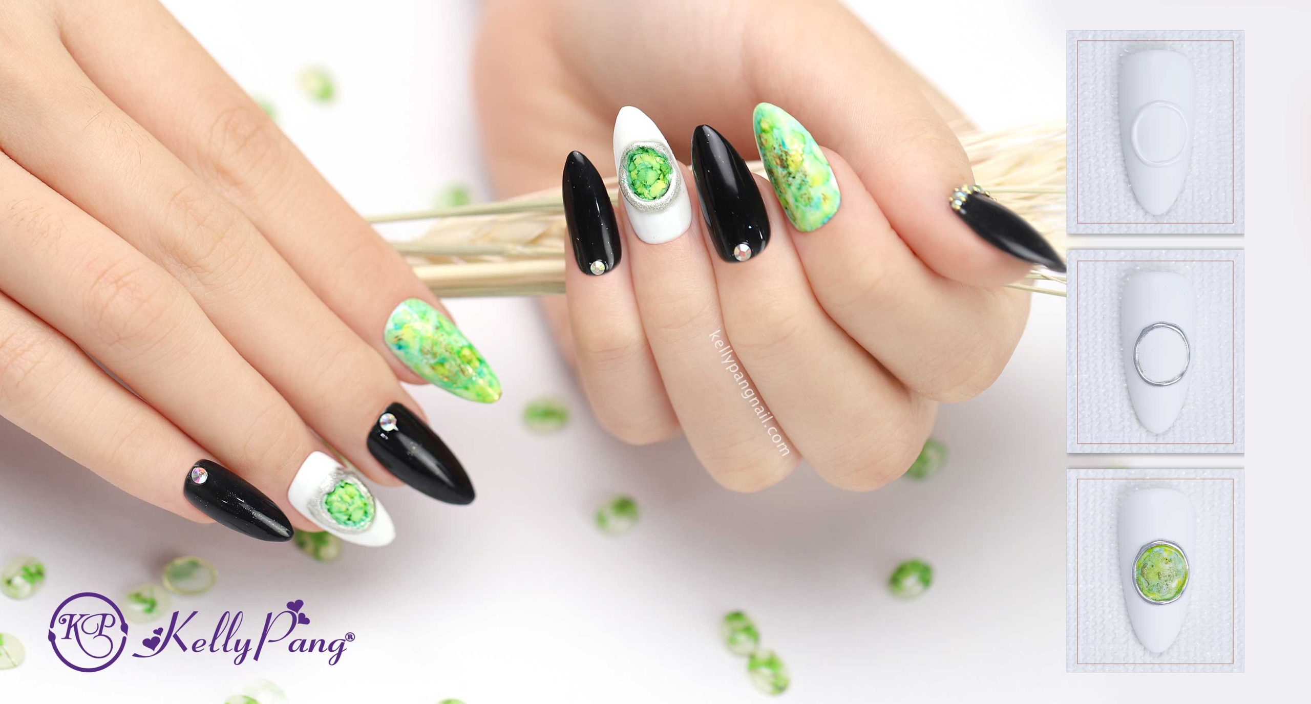 Nail-Xanh-