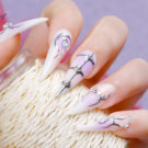 Cách Vẽ Nail Họa Tiết Cách Điệu Sang Trọng