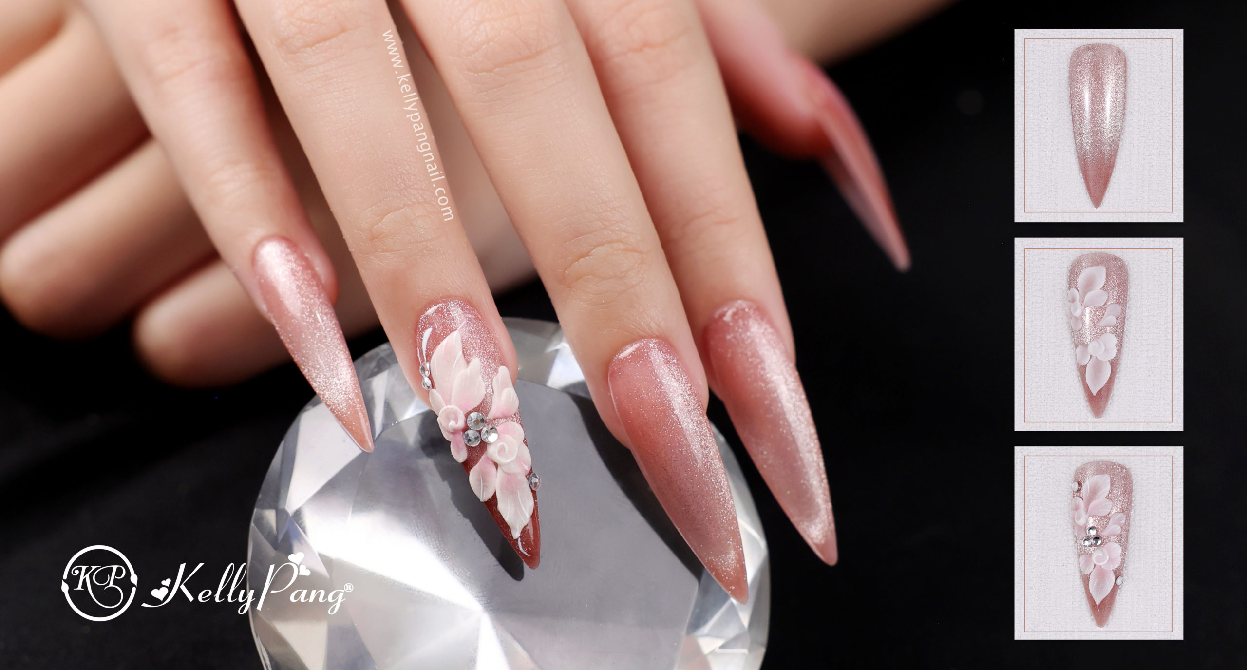 Nail ve hoa noi