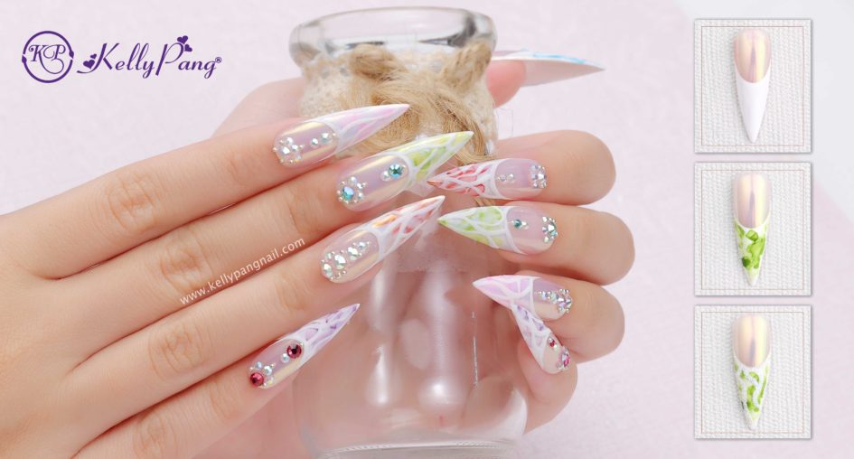 Cách Vẽ Nail Nổi Bật Với Họa Tiết Lưới Màu Pastel Cách Vẽ Nail Nổi Bật Với Họa Tiết Lưới Màu Pastel