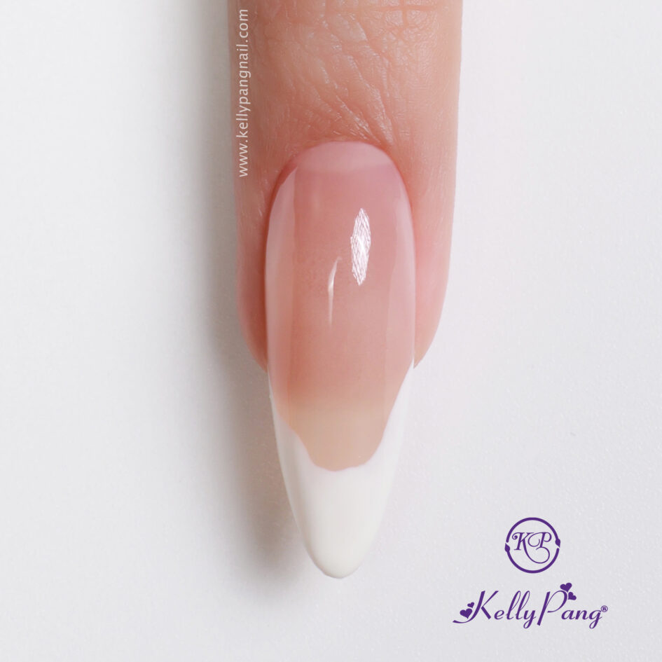 Hướng dẫn vẽ móng Cách vẽ nail gel sợi kết hợp french đầu móng Bước 2 Hướng dẫn vẽ móng Cách vẽ nail gel sợi kết hợp french đầu móng Bước 2