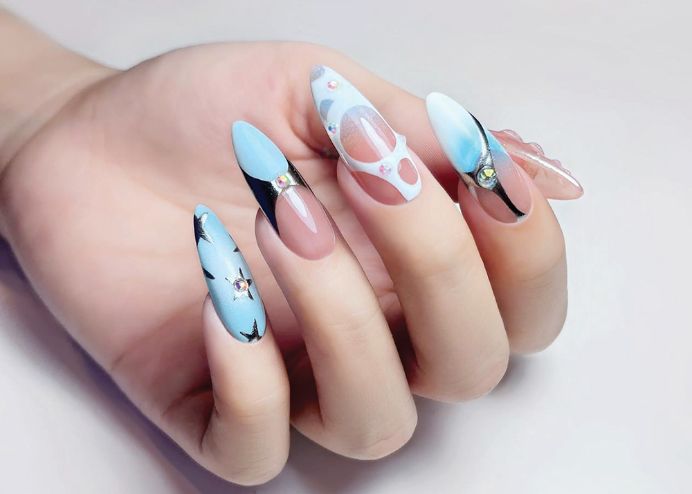 Vẽ gel hiệu ứng Chuyên nét