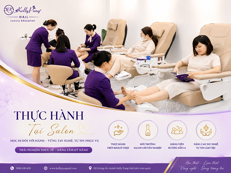 thực hành tại salon b