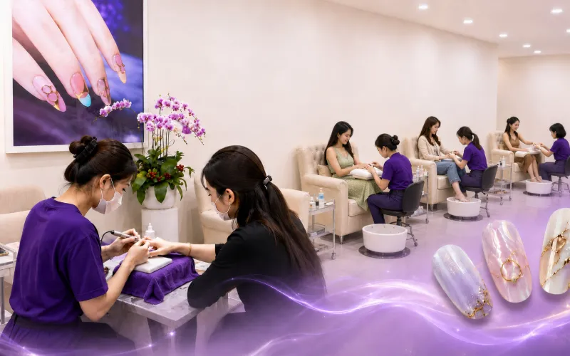 Học viên Kelly Pang mở tiệm nail riêng